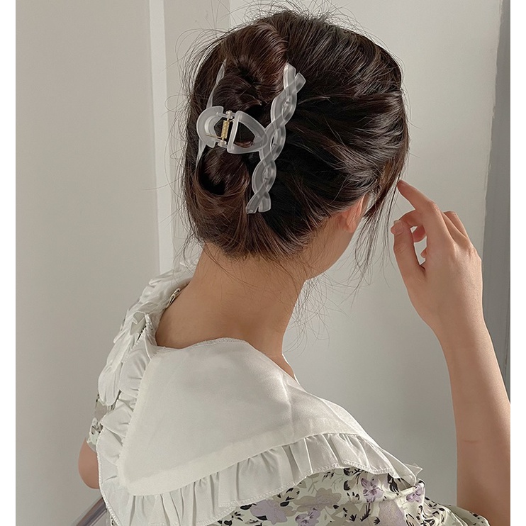 Kẹp tóc càng cua hàn quốc dạng xoắn cực xinh Tiluca KEP38