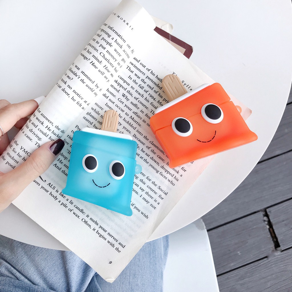 Cute popsicle airpods case airpods pro case anti-drop protective cover for wireless bluetooth headsets