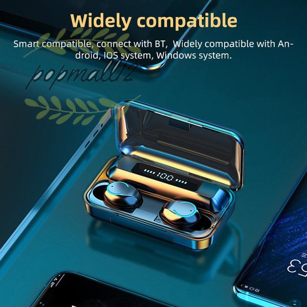 Tai Nghe Bluetooth 5.0 Tws F9 Có Đèn Led Và Phụ Kiện | BigBuy360 - bigbuy360.vn