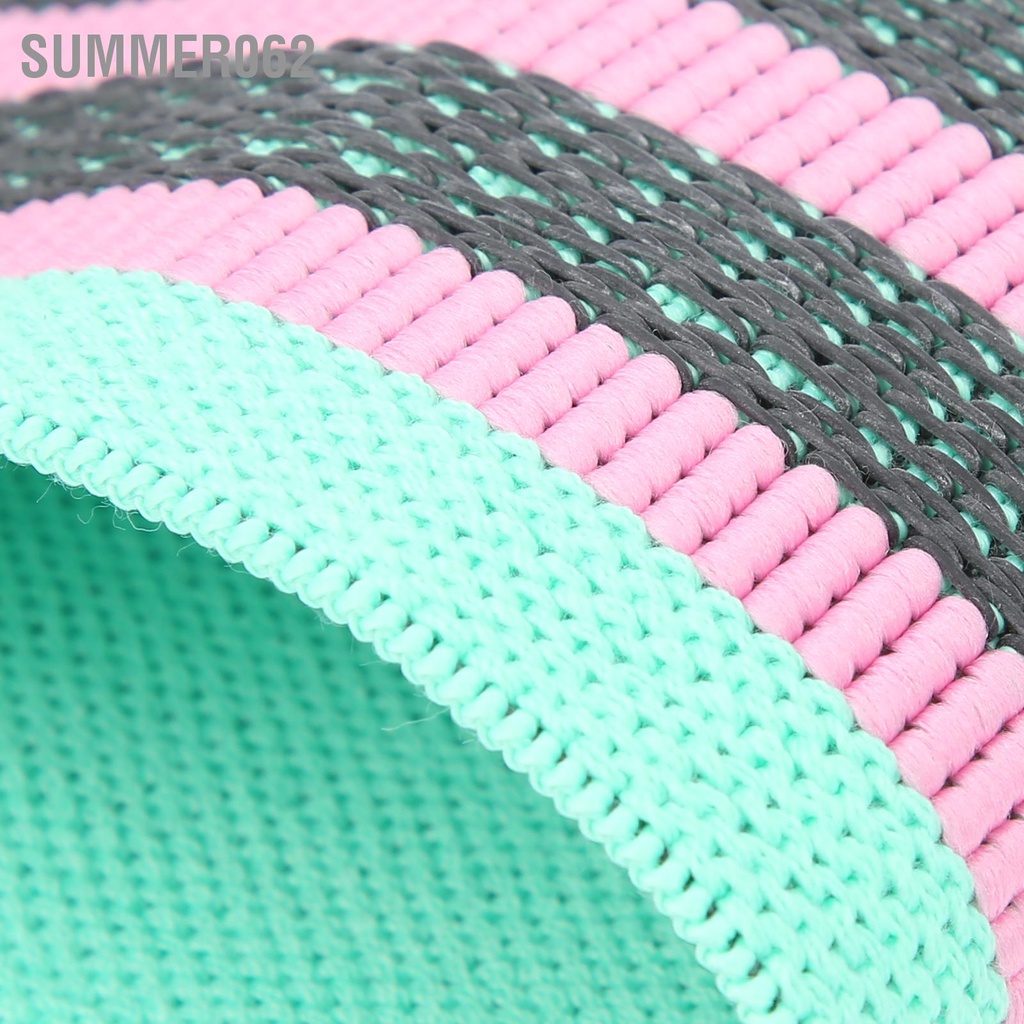 Summer062 2 cái / bộ Dây đeo thể dục kháng cự không trượt tập luyện đàn hồi chân mông định hình