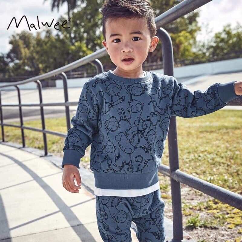 Áo nỉ bé trai hãng Little maven