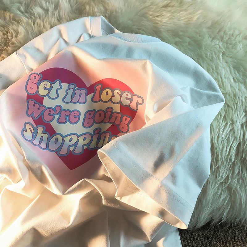 NRVP Áo Thun Mùa Hè Tay Cộc Oversize In Họa Tiết Phong Cách Hàn Quốc Cho Nam / Nữ