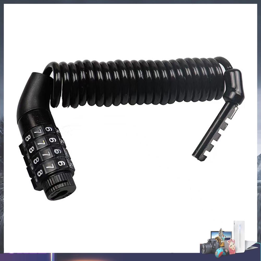 Dây Khóa Mũ Bảo Hiểm Chống Trộm 4 Số An Toàn Dành Cho Xe Đạp Leo Núi