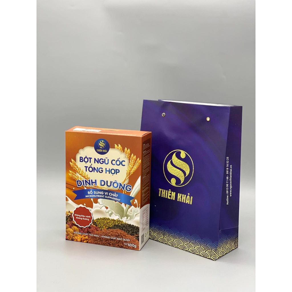 Ngũ cốc Thiên Khải 14 in 1 (loại bịch lớn 500g)