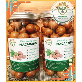 Hạt Macca Úc nứt vỏ 500g Tặng kèm khui hạt - Hàng nhập khẩu Úc