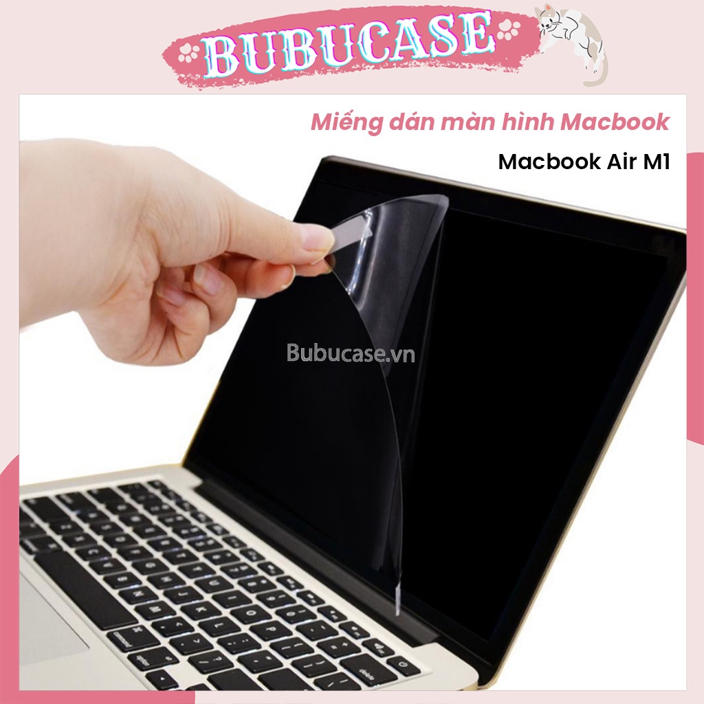 Macbook Air M1 Combo Case, Phủ Phím &amp; Dán Màn Hình