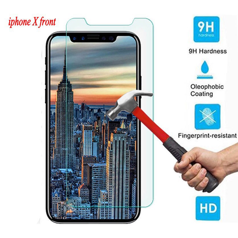 Kính cường lực mặt trước và sau cho Apple iPhone X