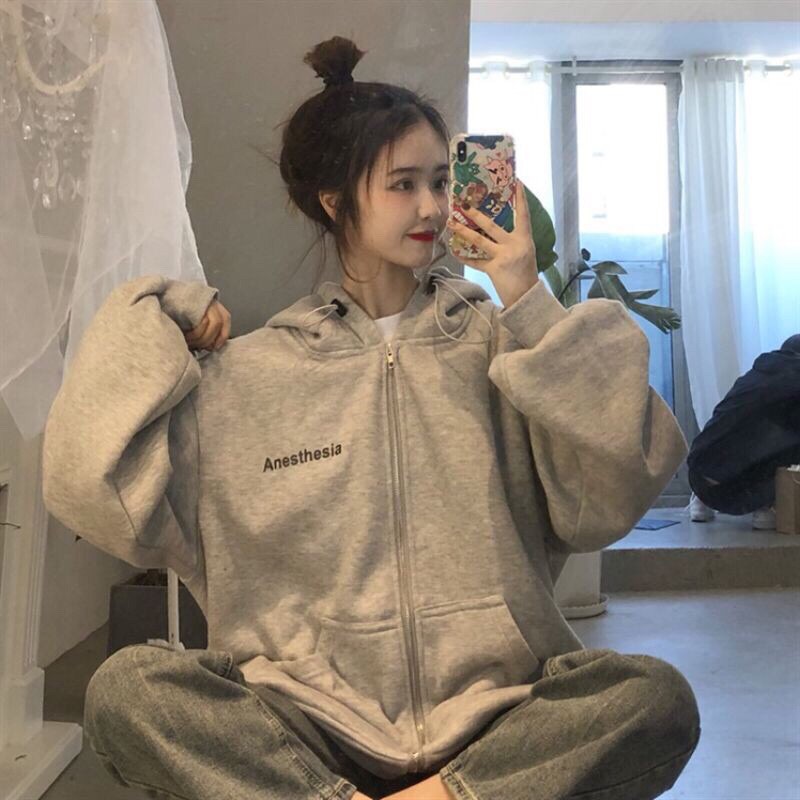 Áo Khoác Nỉ Lót Bông ANES unisex | BigBuy360 - bigbuy360.vn