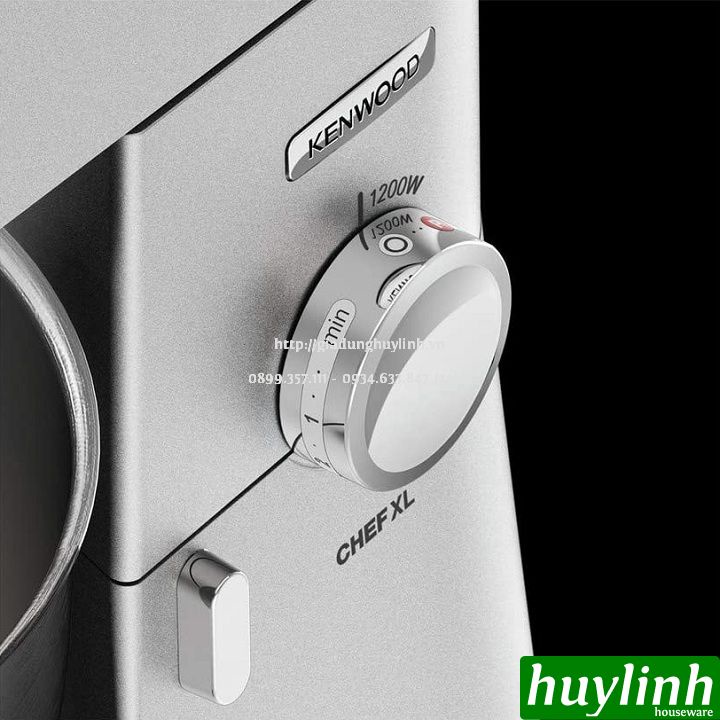 [Mã ELHAMS5 giảm 6% đơn 300K] Máy đánh trộn bột đa năng Kenwood Chef XL KVL4100S - 6.7 lít