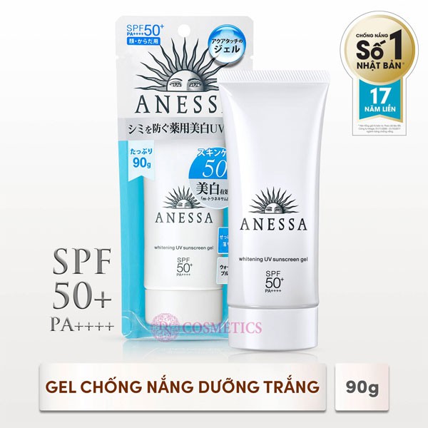 Kem chống nắng body ANESA - kem chống nắng nâng tone da