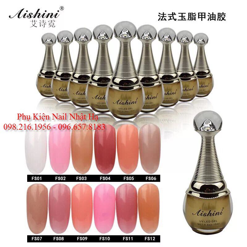 Sơn Gel Thạch Aishini - Lẻ 1 Chai