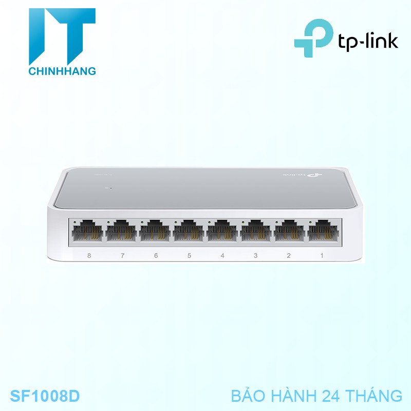 Bộ Chia Mạng Tp-Link SF1008D 8 Cổng 10/100Mbps - Hàng Chính Hãng