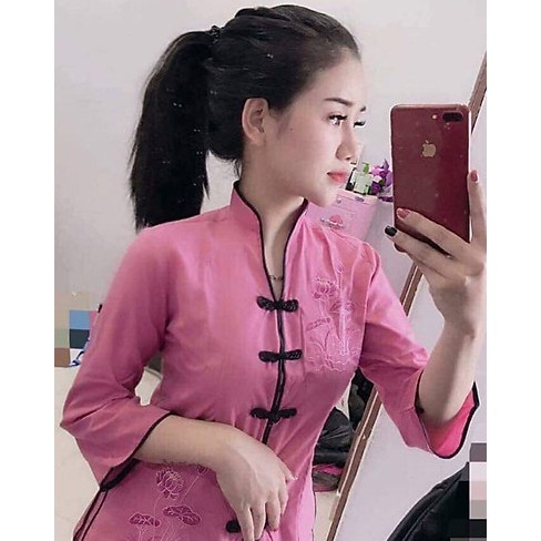 Bộ Đi Chùa Zoa Shop Bộ Đi Chùa Phật Tử Thổ Cẩm | BigBuy360 - bigbuy360.vn