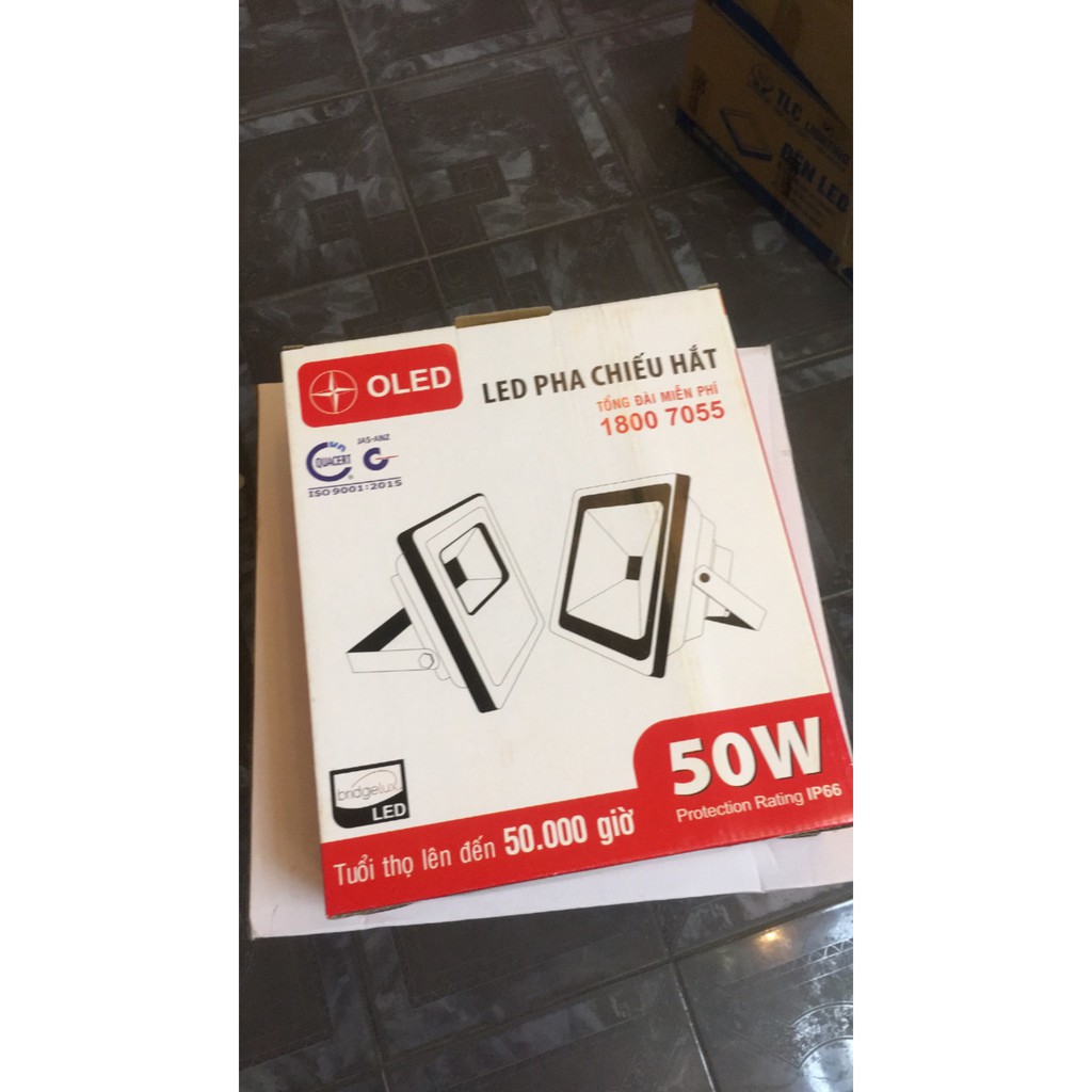 Đèn Pha led 50W ánh sáng trắng ngoài trời loại tốt