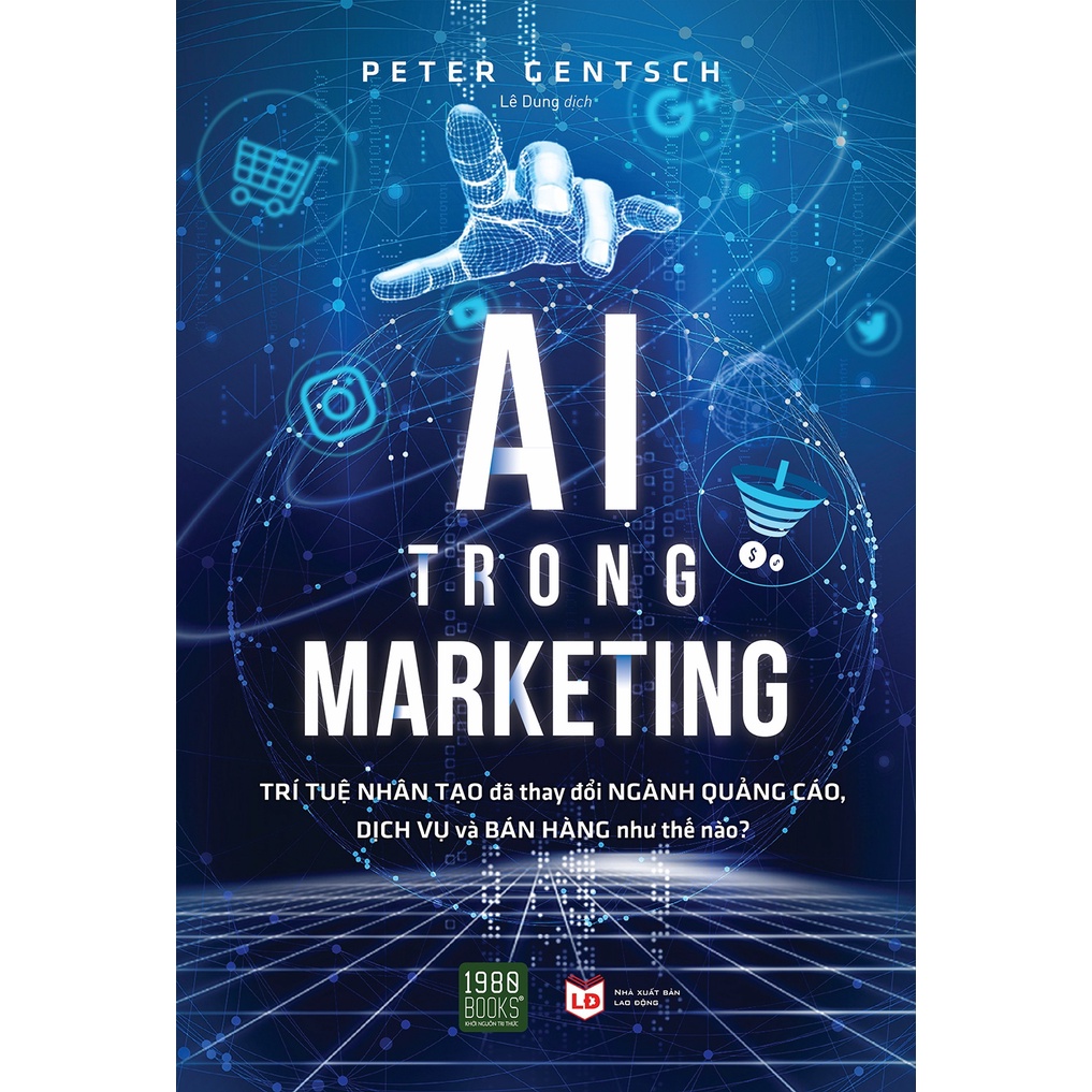 Sách - AI Trong Marketing Tặng bookmark