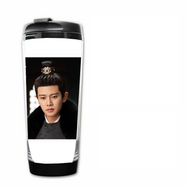 Bình nhựa đựng nước in hình CHÂU SINH NHƯ CỐ Nhậm Gia Luân Bạch Lộc phim cổ trang hoa ngữ