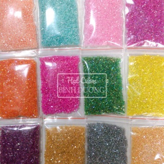 Hơn 7000 hạt cườm gãy nhiều màu đẹp gói khoảng 50gr