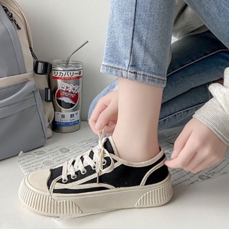 HÀNG VỀ_Giày thể thao nữ độn đế hot trend Nicnic