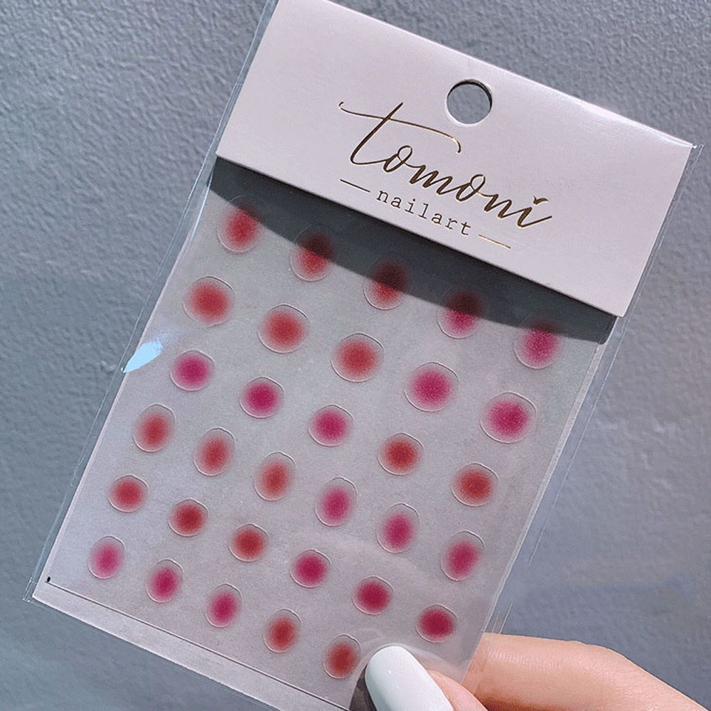 Miếng Dán 3D Trang Trí Móng Tay Siêu Mỏng Chống Thấm Nước Cho Nữ