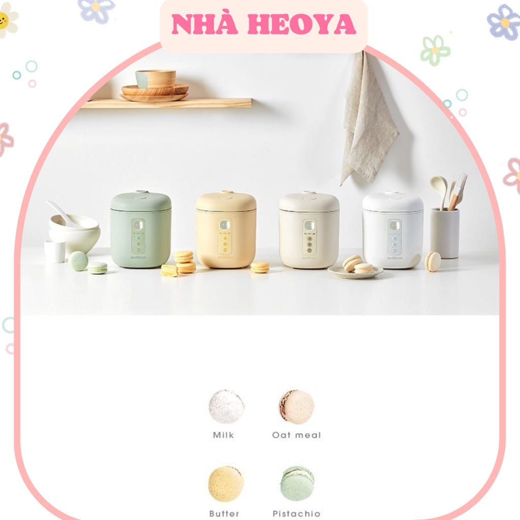 NỒI CƠM ĐIỆN MINI HÀN QUỐC JENNIFEROOM MACARON MẪU MỚI NHẤT 2022