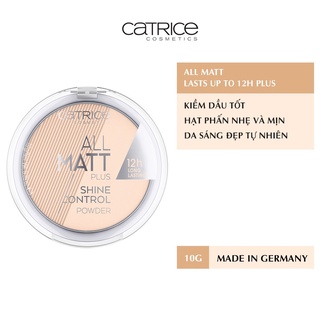 Phấn Phủ Kiềm Dầu Catrice All Matt Plus Shine Control Powder 10g