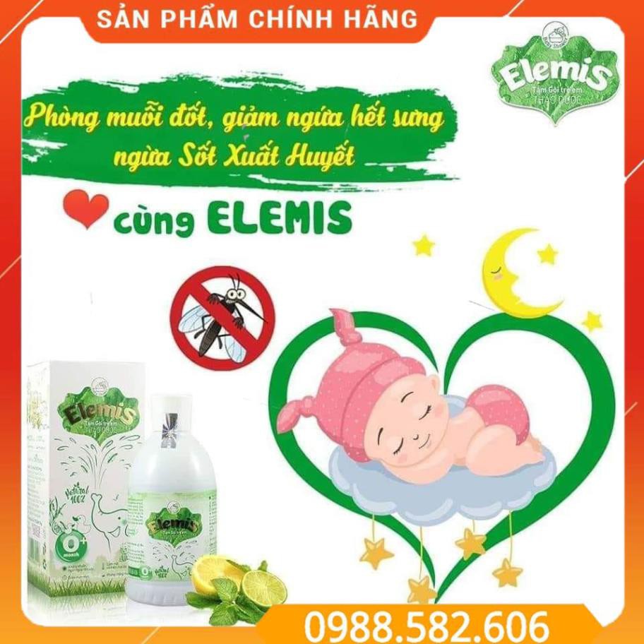 Sữa Tắm Gội Thảo Dược Elemis Cho Trẻ Sơ Sinh Và Trẻ Nhỏ 200ml - 8936058820418