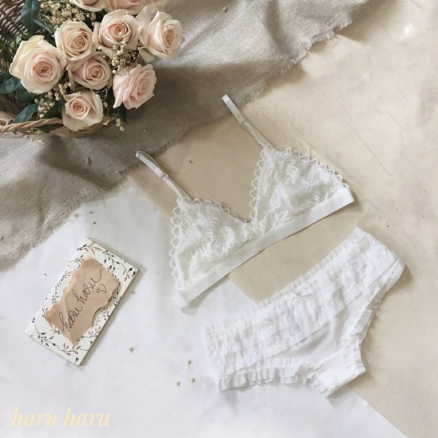 [Mã 252FASHIONSALE giảm 12% đơn 99K] Yoko Set đồ lót bralette mềm mại haruharu.label