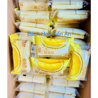 Bánh Bông Lan Hấp Vị sầu riêng nhãn hiệu Yipin cân 220 gr