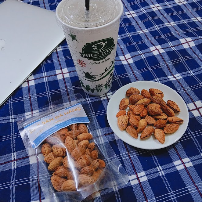 Hạnh Nhân Mỹ Loại 1 Rang Bơ Muối 250G - HANIGO FOOD