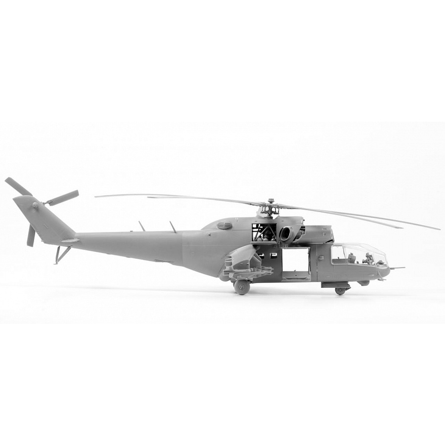 Mô hình quân sự Trực thăng tấn công Mi-24A 1/72 Zvezda