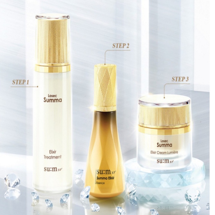 MỚI chai tinh chất dưỡng trắng Su:m 37 LosecSumma Elixir Treatment 20ml.