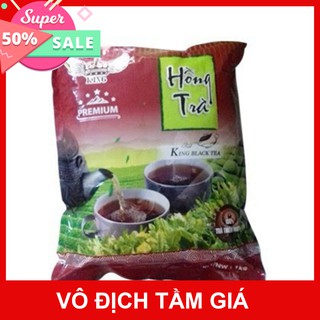 [GIÁ SỈ] Hồng Trà (Trà đen) Pha Trà Sữa King Xuân Thịnh Gói 1kg (Đỏ)