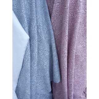 Vải gấm xốp vân hóa hồng