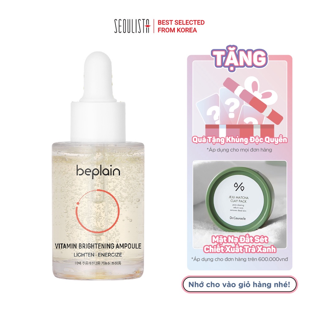 Tinh chất Vitamin làm sáng BEPLAIN Vitamin Brightening Ampoule