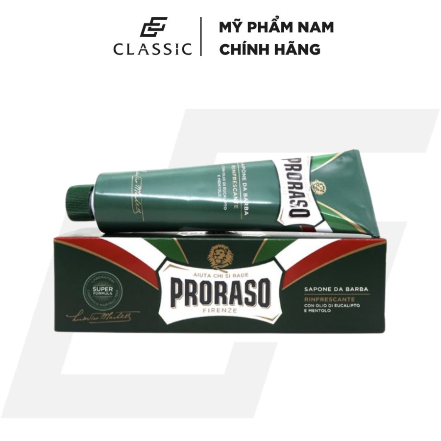 Kem Cạo Râu Proraso Shaving Cream Tube 150ml