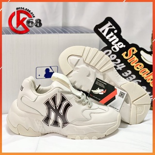 Giày NY đen - Giày NY Nam Nữ Tăng chiều cao Hàn Quốc [Chuẩn đế tách - In 3D]