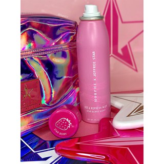 Xịt makeup Morphe x Jeffree Star vỏ hồng
