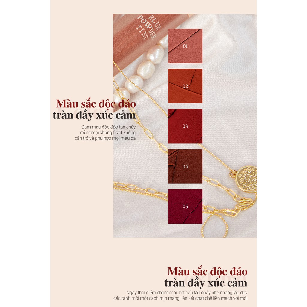 Combo Young But Mature-1 Son Kem Eglips Blur Powder Tint 4g+1 Son Kem Barbie 4.3g Tặng 1 gương 5g -Eglips Official Store | BigBuy360 - bigbuy360.vn