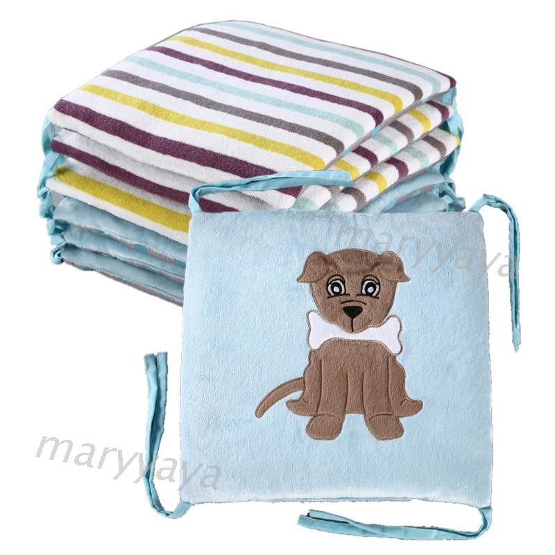 Mary Baby Room Decor 6pcs Bed Bumpers Set Protector For Newborn in the Crib Things