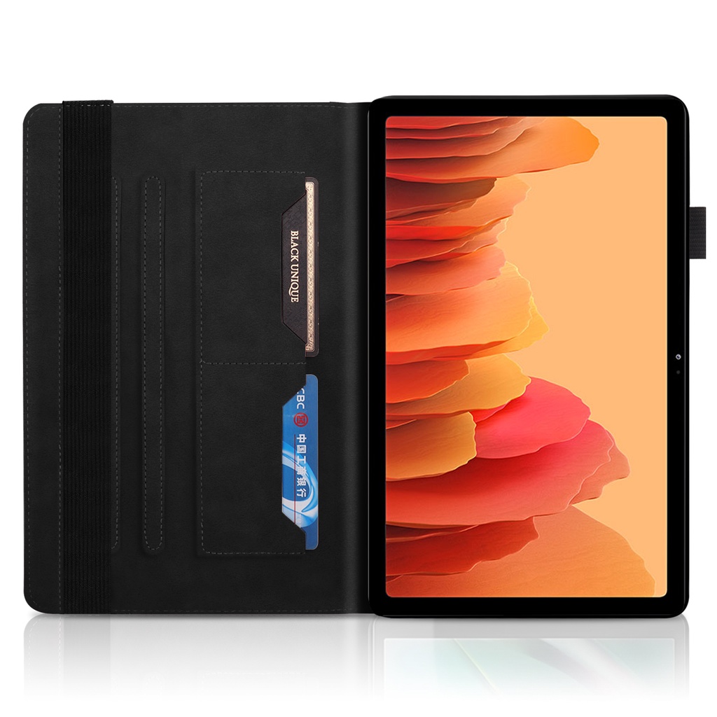 Bao da máy tính bảng kiểu ví tiền chống sốc dành cho Samsung Galaxy Tab A7 Lite 8.7 Sm-T220 T225