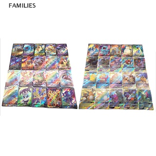 Gia đình. Bộ Thẻ Bài Pokemon Màu Cầu Vồng