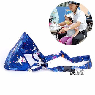 Đai đi xe máy đèo bé an toàn