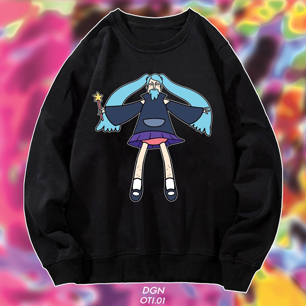 Sweater nỉ bông thần WIBU , OTI.24