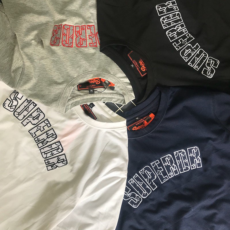 Áo thun nam tay ngắn hoạ tiết thêu nổi cực đẹp ADBP060 | BigBuy360 - bigbuy360.vn