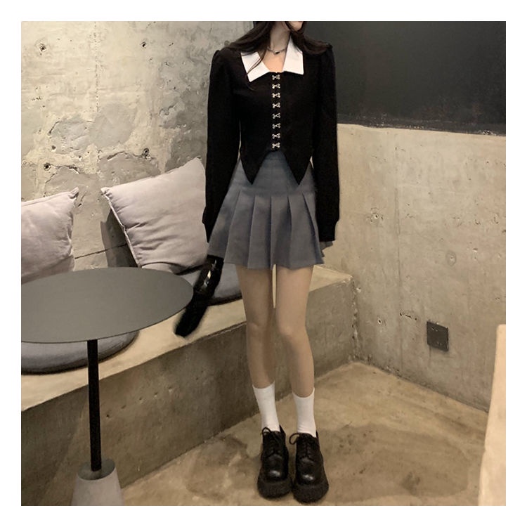 Áo Sơ Mi polo Phong Cách retro Cá Tính Cho Nữ