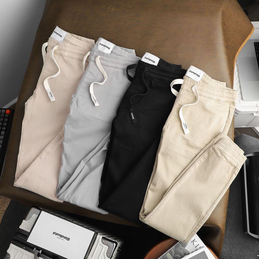 Quần Jogger Kaki LR chất vải kaki mềm tạo sự thoải mái, dễ dàng vận động mọi lúc - FAPAS