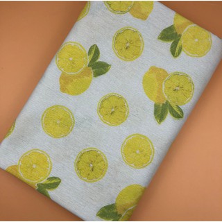 Vải bố, vải canvas quả chanh