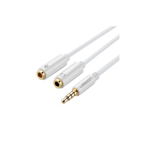 Cáp chuyển 3.5mm ra mic và phone cao cấp Ugreen 10789