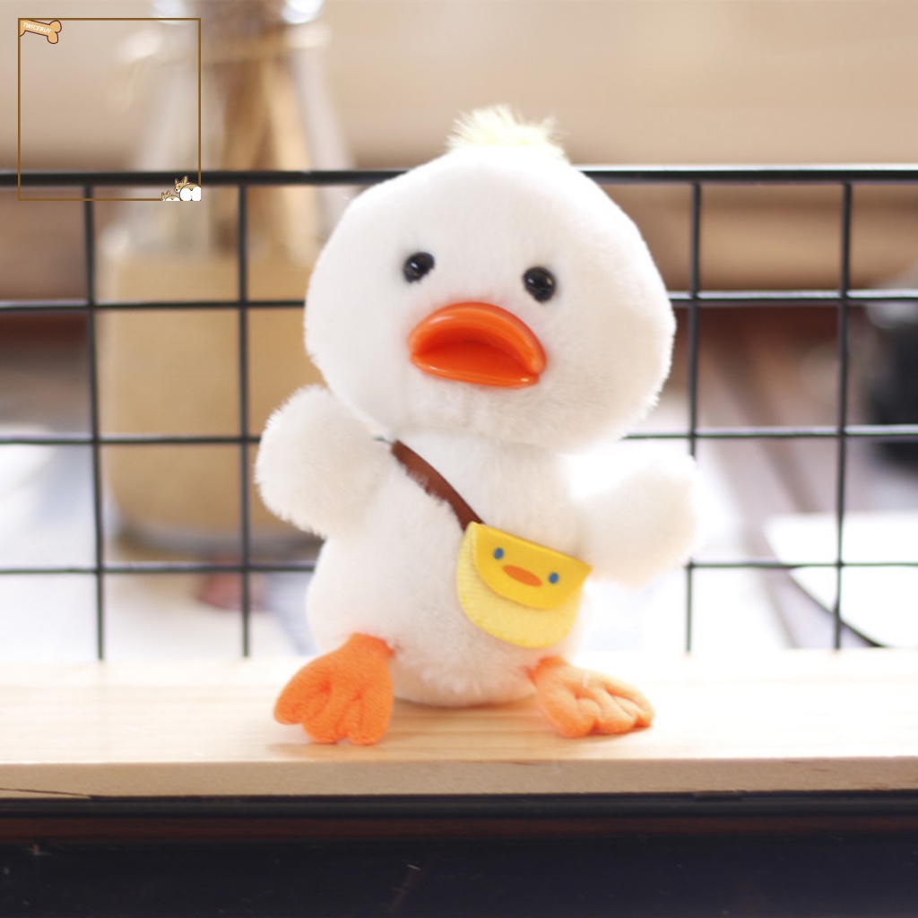 Móc Khóa Hình Vịt Hoạt Hình Dễ Thương