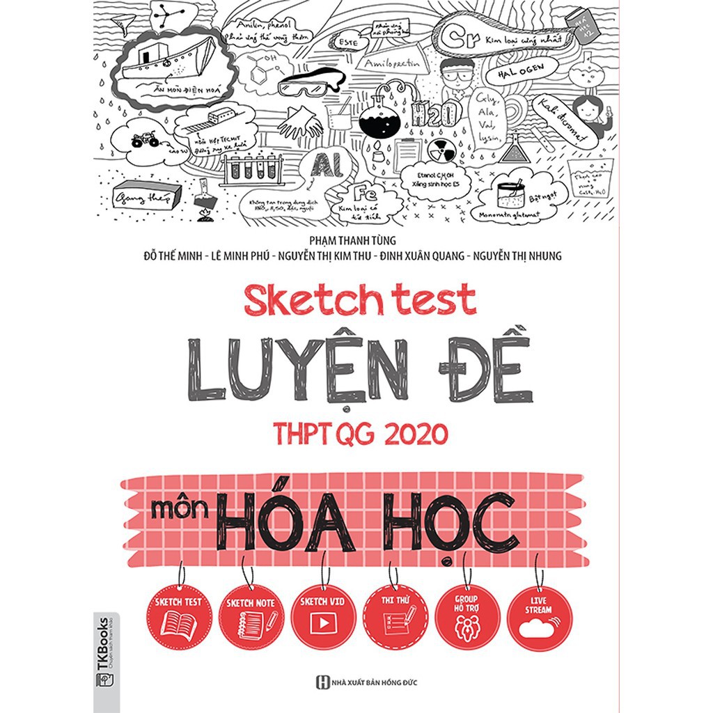 Sách - Combo Sketch Test Luyện Đề THPT QG 2020: Toán - Văn - Anh - Lý - Hóa - Sinh | BigBuy360 - bigbuy360.vn